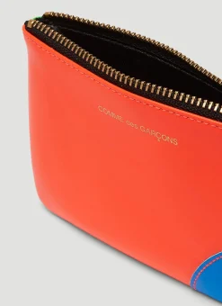 Super Fluo Leather Wallet