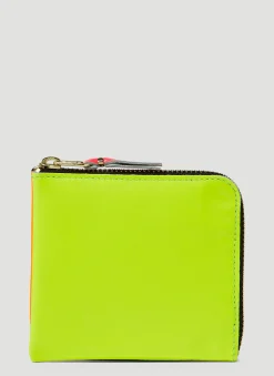Super Fluorescent Zip Wallet