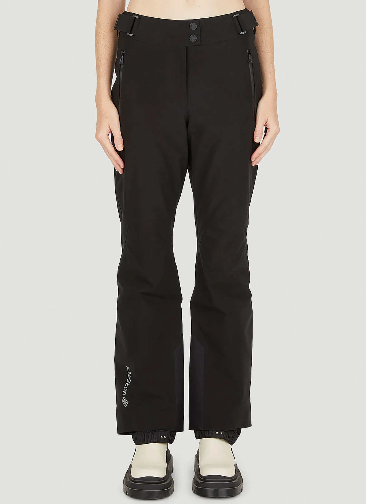 Suspender Ski Track Pants