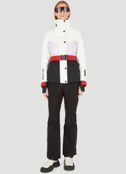 Suspender Ski Track Pants