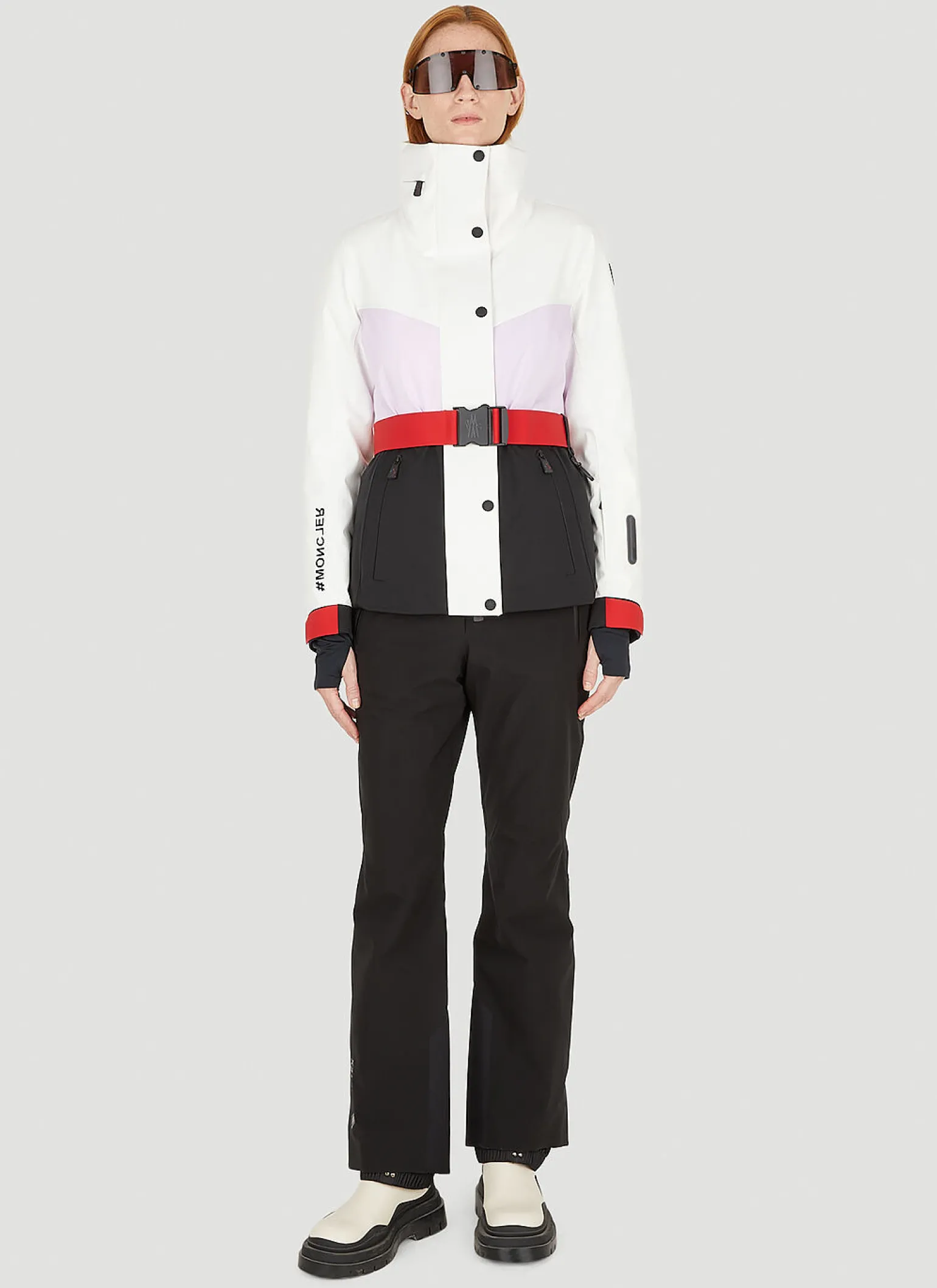 Suspender Ski Track Pants