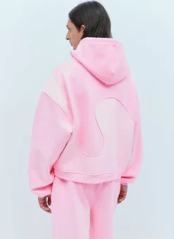 Swirl Fleece Hooded Sweatshirt