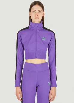 T7 Cropped Track Top