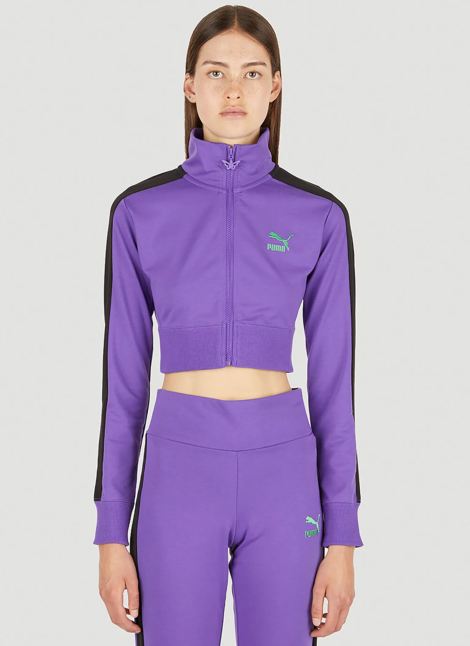 T7 Cropped Track Top