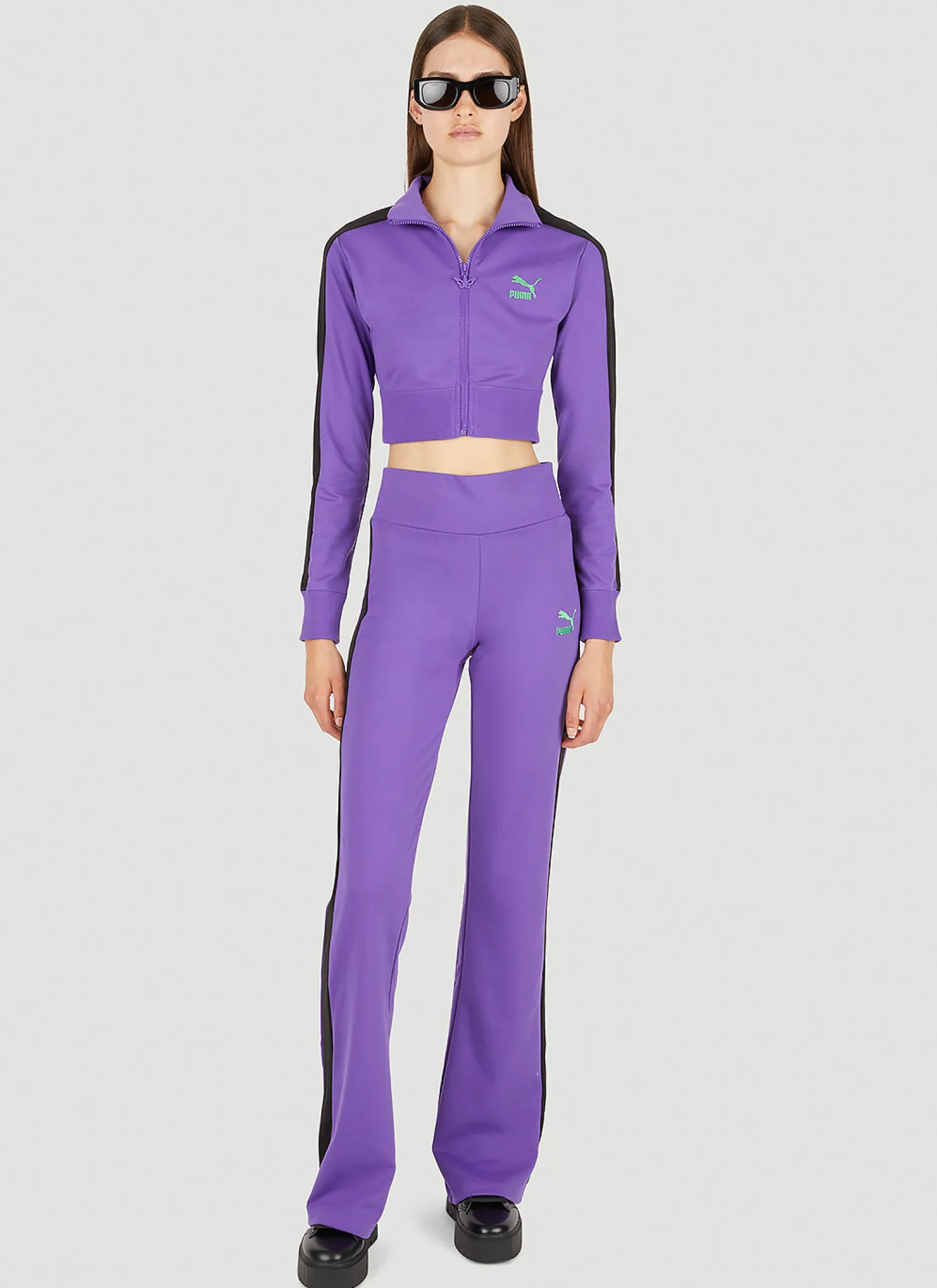 T7 Cropped Track Top