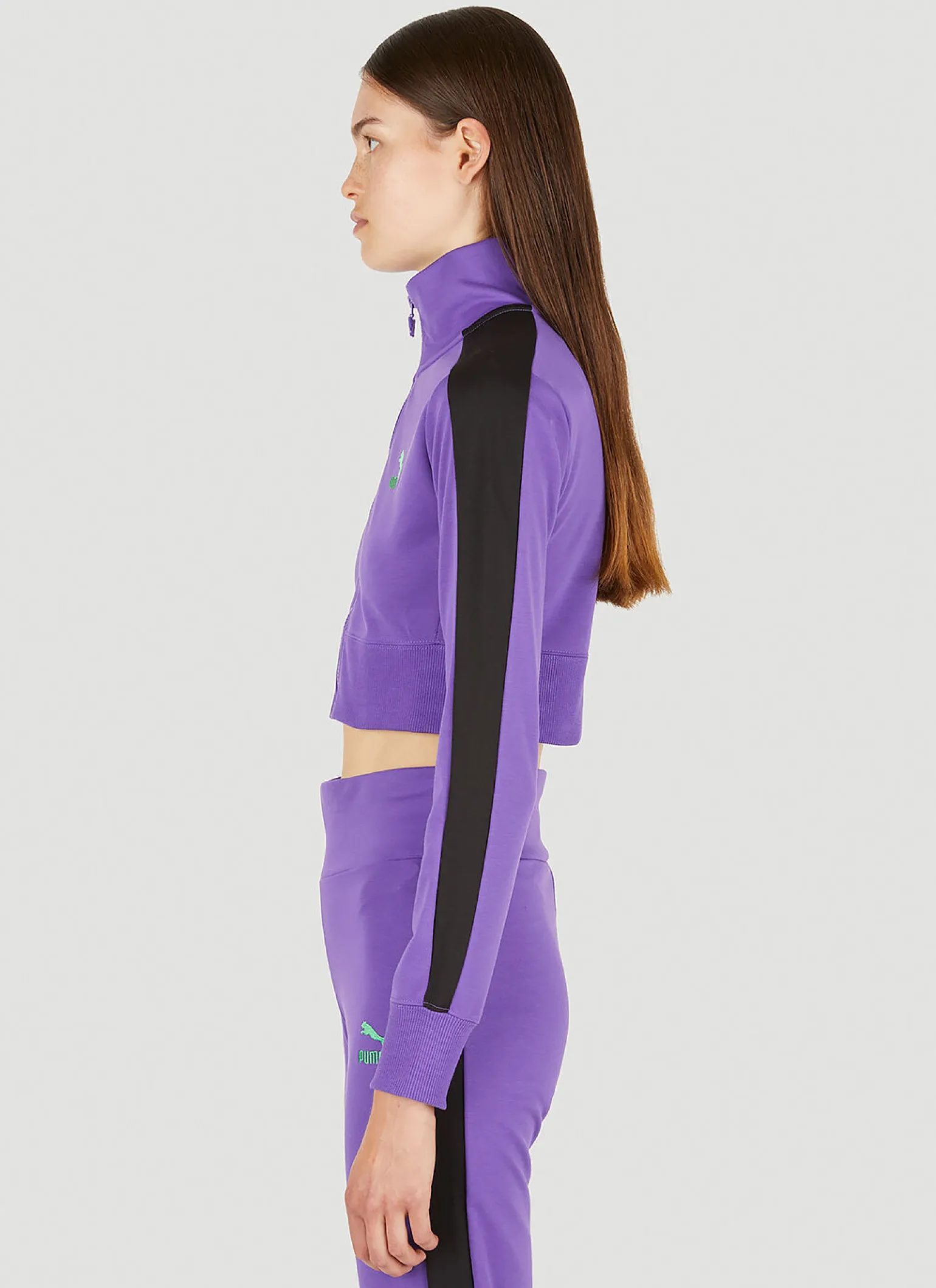 T7 Cropped Track Top