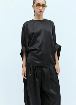 Tab Sleeve Top