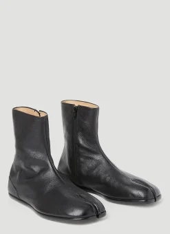 Tabi Ankle Flat Boots