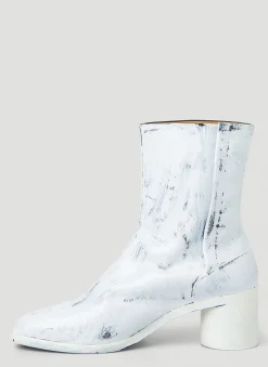 Tabi Painted Ankle Boots