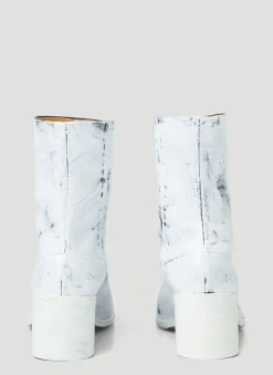 Tabi Painted Ankle Boots