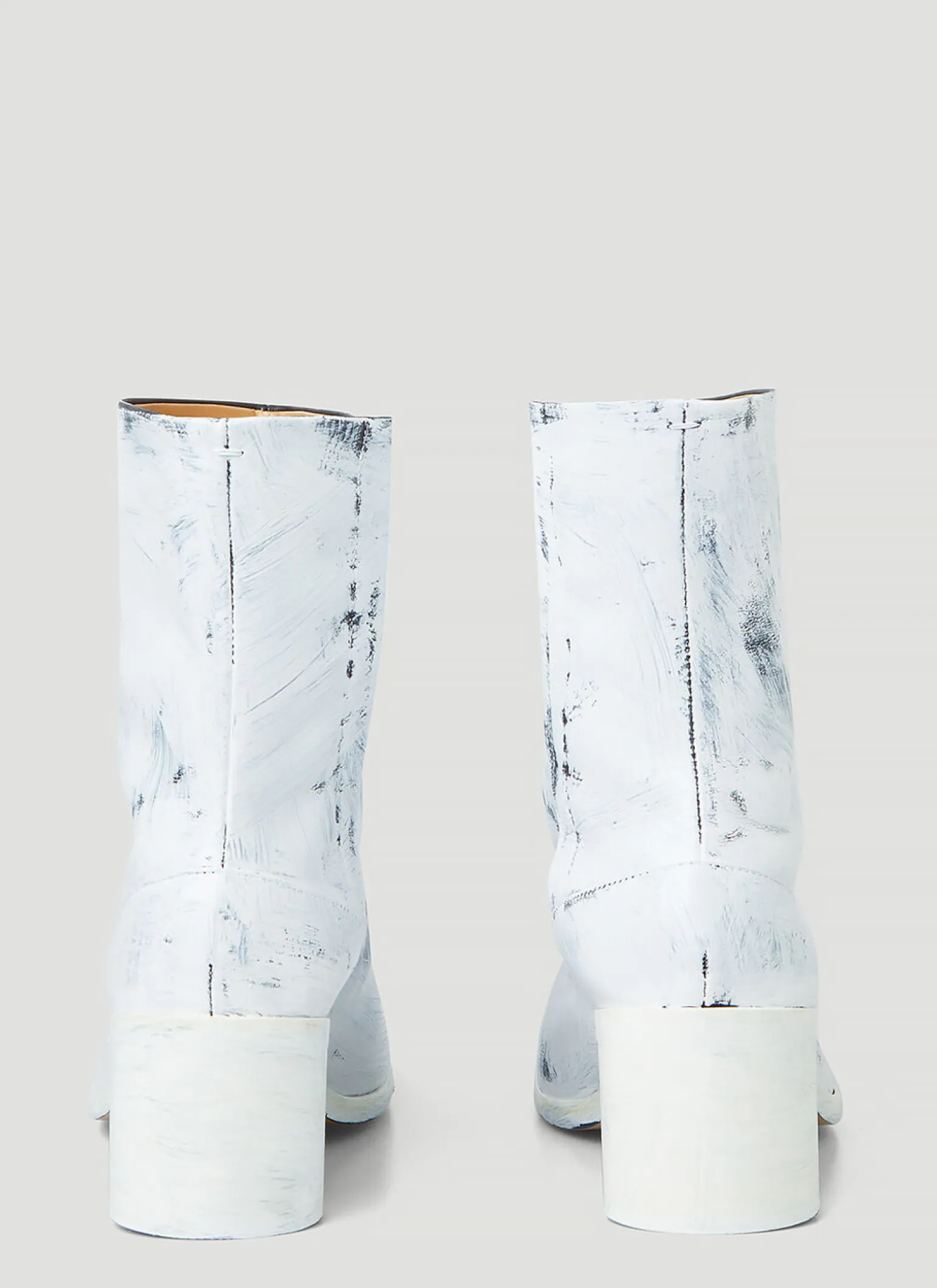 Tabi Painted Ankle Boots