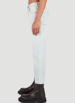 Tapered Leg Jeans