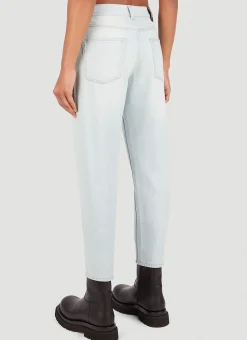 Tapered Leg Jeans