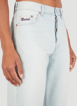 Tapered Leg Jeans