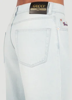 Tapered Leg Jeans