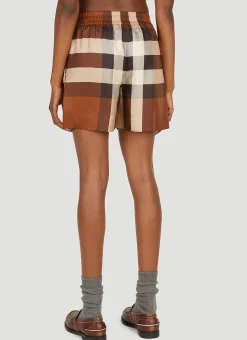 Tawney Signature Check Shorts