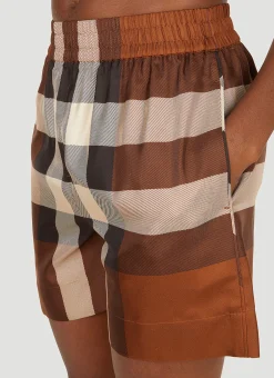 Tawney Signature Check Shorts