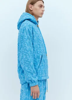 Terry Logo Jacquard Sweatshirt
