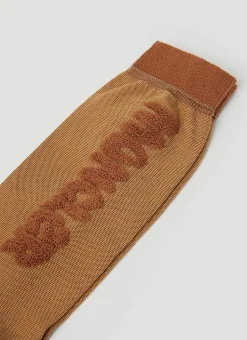 Terry Logo Socks