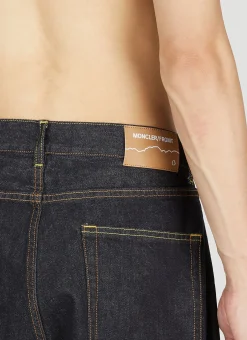 Text Print Jeans