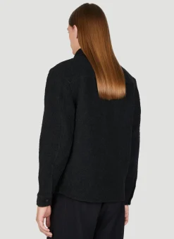 Textured Overshirt