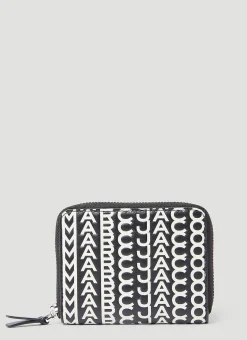 The Monogram Leather Zip Around Wallet