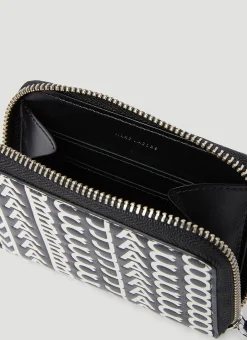 The Monogram Leather Zip Around Wallet