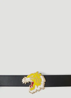 Tiger Buckle Reversible Belt