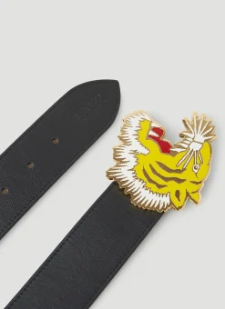 Tiger Buckle Reversible Belt