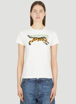 Tiger Pixel T-Shirt
