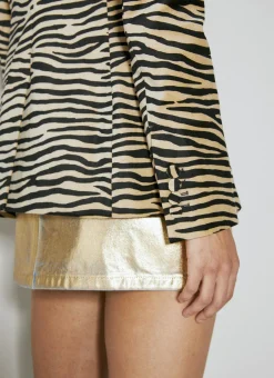 Tiger Print Tailored Blazer