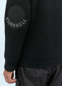 T-Neck Wool Knit Sweater