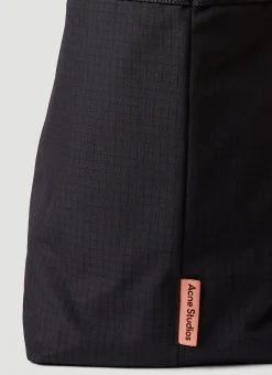 Tonal Check Tote Bag
