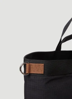 Tonal Check Tote Bag