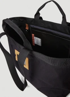 Tonal Check Tote Bag