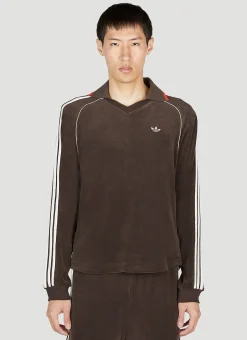 Track Polo Sweatshirt