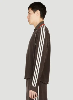 Track Polo Sweatshirt