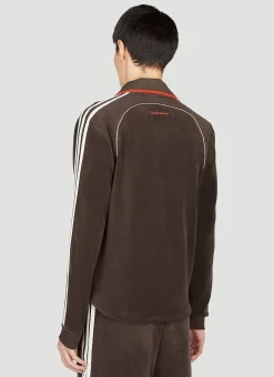 Track Polo Sweatshirt