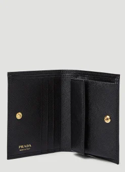 Triangle Logo Bifold Wallet