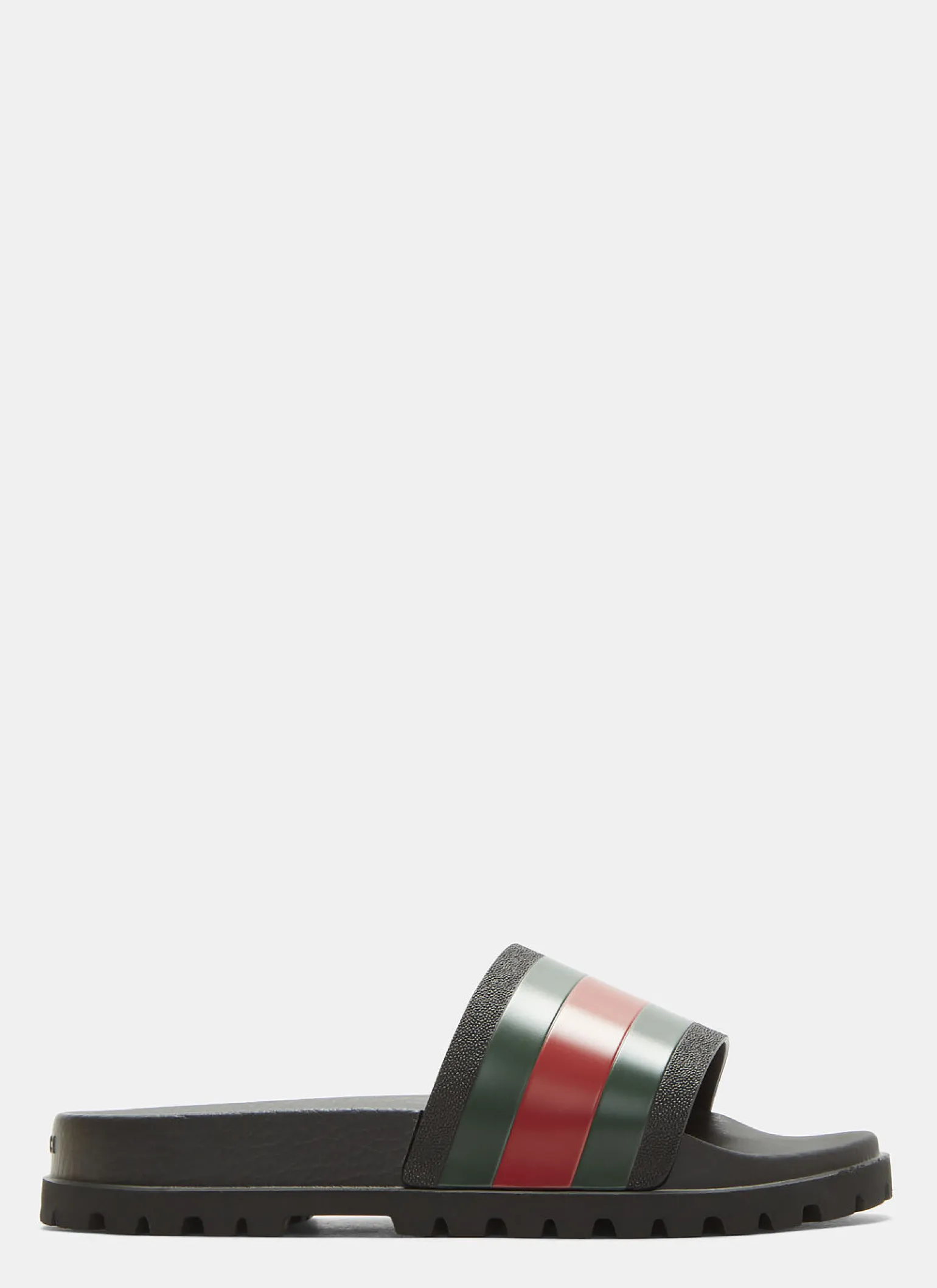 Tricolor Stripe Sandals