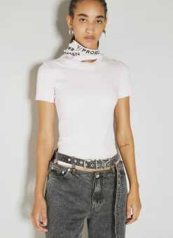 Triple Collar Fitted T-Shirt