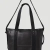 Trolley Leather Tote Bag