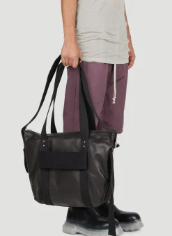 Trolley Leather Tote Bag