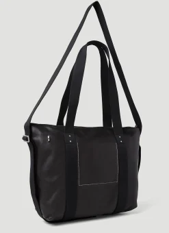 Trolley Leather Tote Bag