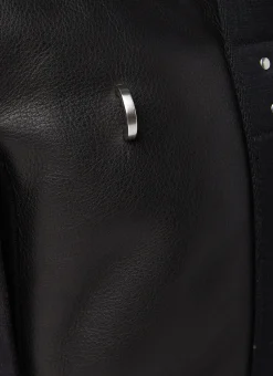 Trolley Leather Tote Bag