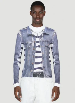 Trompe L'Oeil Jacket Top