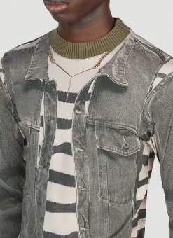 Trompe L'Oeil Jacket Top