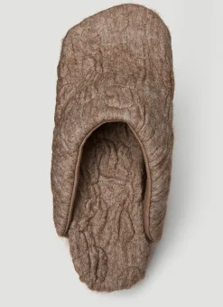 Truck Wool Slip Ons