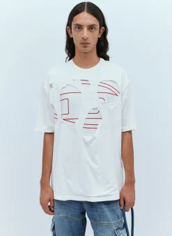 T-Strapoval Cut-Out T-Shirt