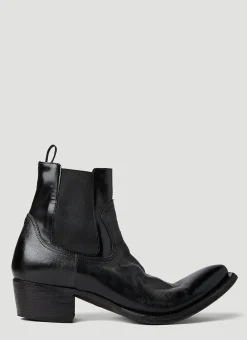 Turn-Up Toe Cowboy Boots